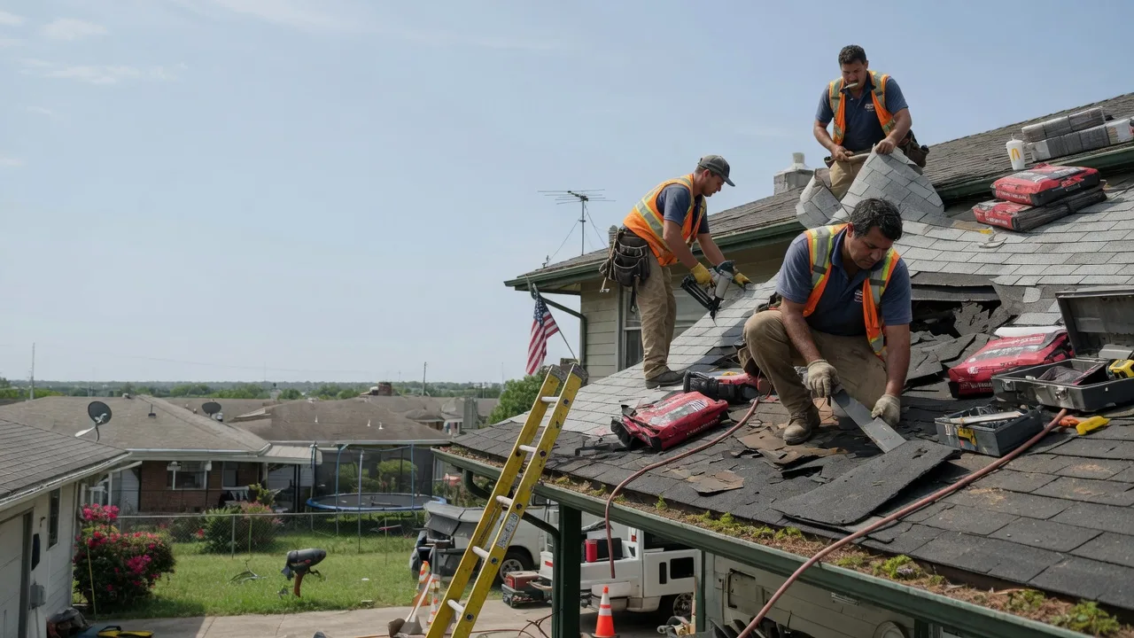 Roof Repair in Sherrill, AR near me